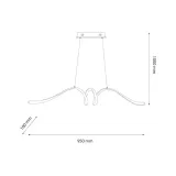lampa-wiszaca-loop-28w-led-4000k-dlugosc-wysokosc-100-cm