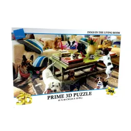 giordano-prime-3d-psy-w-salonie-puzzle-3d-61x46cm-500el
