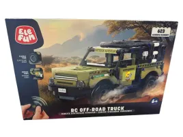 elefun-rc-off-road-truck-zdalnie-sterowana-terenowka-zielona-klocki-623el