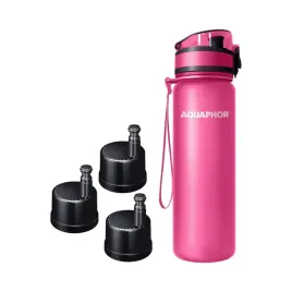 butelka-filtrujaca-aquaphor-city-z-3-filtrami-rozowa