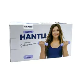 spokey-and-julia-szeremeta-hantle-do-cwiczen-1kg-2szt-fioletowe