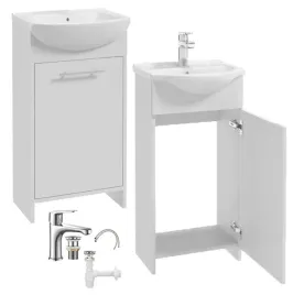 szafka-lazienkowa-z-umywalka-biala-z-bateria-chrom-i-syfonem-84x45cm