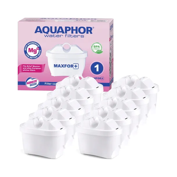 Oryginalny Wkład filtrujący Aquaphor Maxfor+ Mg 10 szt. do dzbanka do wody