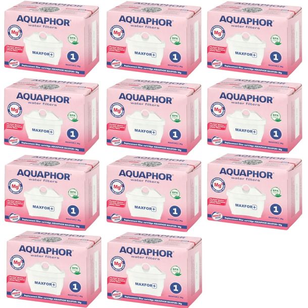 Wkład filtrujący wodę do dzbanka Aquaphor Maxfor plus + MG 11 szt.