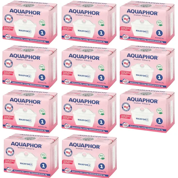 Wkład filtrujący wodę do dzbanka Aquaphor Maxfor plus + MG 11 szt.