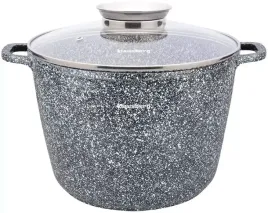 garnek-aluminium-szary-marmurek-o28cm-10l-klausberg