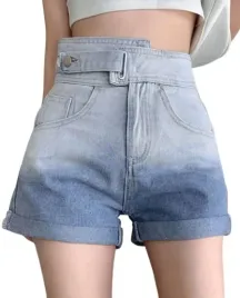 spodenki-damskie-jeansowe-niebieskie-ombre-m-lfn