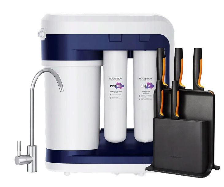 Filtr wody pitnej odwrócona osmoza Aquaphor RO-202SPRO +GRATIS NOŻE FISKARS