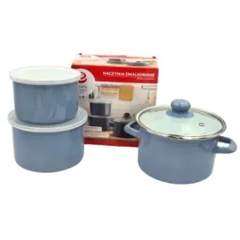 emalia-olkusz-naczynia-emaliowane-zestaw-garnek-miski-6el-niebieskie