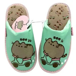 pusheen-kapcie-zielone-na-skuterze-rozmiar-38