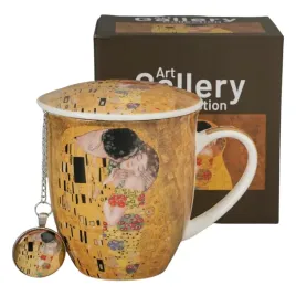 kubek-porcelanowy-klimt-the-kiss-z-zaparzaczem-400-ml-w-pudelku-prezentowym