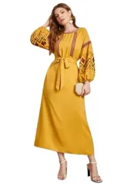 shein-sukienka-zolta-prosta-z-haftem-midi-l-xl-v3s