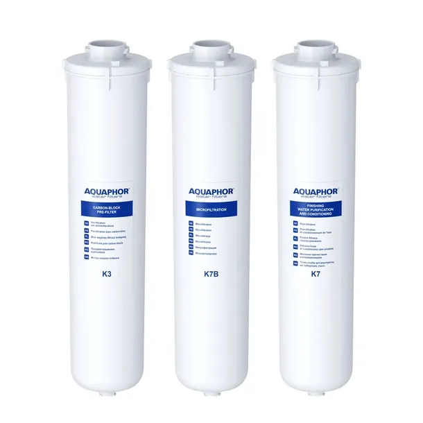 Zestaw 3 wkładów Aquaphor Kryształ B Eco K3, K7B i K7