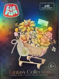 elefun-fantasy-collection-wozek-pelen-kwiatow-zolty-klocki-640el