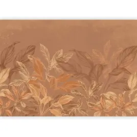 fototapeta-liscie-kwiaty-rosliny-boho-natura-tapeta-nowoczesna-3d-500x350