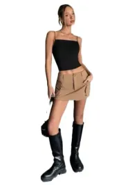 shein-spodnico-spodenki-brazowe-damskie-36-lwi