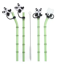 slomki-z-czyscikiem-rurki-czyscik-wielorazowe-4szt-panda