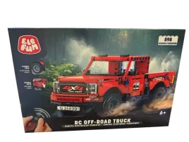 elefun-rc-off-road-truck-zdalnie-sterowana-terenowka-czerwona-klocki-598el