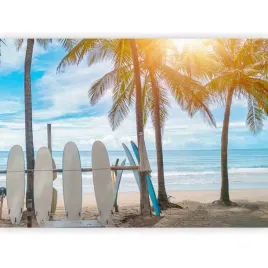 fototapeta-plaza-fale-surfing-pod-palmami-wakacje-salon-sypialnia-400x280