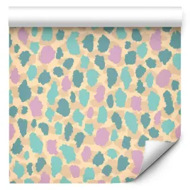 tapeta-w-rolce-wodoodporna-desen-zyrafa-turkus-tlo-kuchnia-korytarz-05x10m
