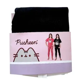 pusheen-legginsy-dziewczece-2-pary-rozowe-czarne-rozmiar-158-164