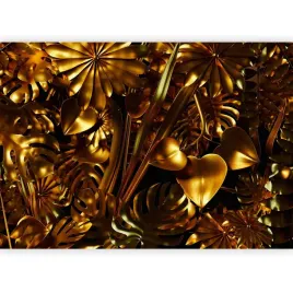 fototapeta-dzungla-zlota-imitacja-liscie-palmy-monstera-glamour-3d-350x256