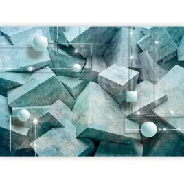 fototapeta-3d-optyczna-tunel-kulki-beton-przestrzenna-nowoczesna-400x280