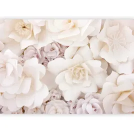 fototapeta-papierowe-kwiaty-biel-roze-tlo-elegancka-tapeta-salon-3d-400x280