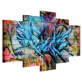 obraz-5-czesci-duzy-graffiti-mlodziezowy-streetart-do-pokoju-xxl-200x100