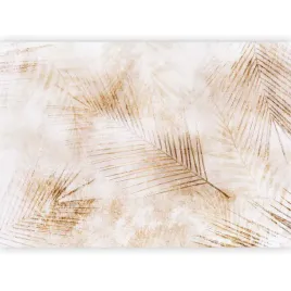 fototapeta-liscie-palmy-piora-beton-bezowa-tapeta-do-sypialni-boho-400x280