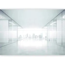 fototapeta-3d-optyczna-przestrzenna-biala-korytarz-tunel-scienna-400x280