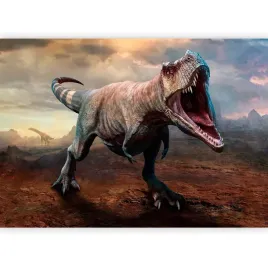 fototapeta-dinozaury-tyranozaur-mlodziezowa-dziecieca-tapeta-3d-400x280