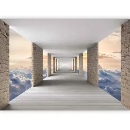 fototapeta-tunel-3d-chmury-przestrzenna-optyczna-iluzja-niebo-salon-400x280