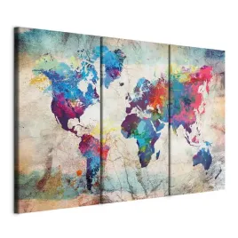 obraz-tryptyk-3-czesci-na-plotnie-mapa-swiata-kolorowa-do-salonu-xxl-120x80