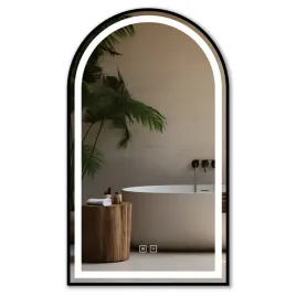 lustro-lazienkowe-led-60x100cm-podswietlane-lukowe-czarna-rama-antypara