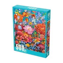 zabawka-puzzle-500-elementow-kolorowe-kwiaty