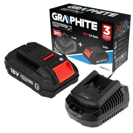 graphite-zestaw-akumulator-2ah-bateria-li-ion-58ge131-1-ladowarka-energy