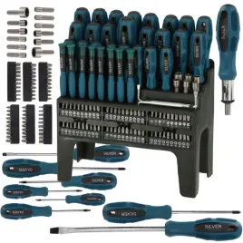 zestaw-100-el-narzedzi-bity-srubokrety-klucze-nasadki-silvertools-s11591