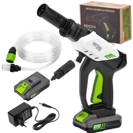 myjka-akumulatorowa-300w-21v-3ah-z-wezem-do-wody-funkcja-spieniania-kd5374