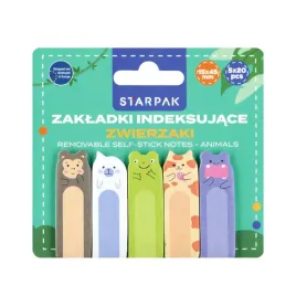 zakladka-indeksujaca-mix-wzorow-5kol-zwierzaki-zebra-starpak-562592