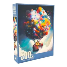 zabawka-puzzle-500-elementow-dom-z-balonami