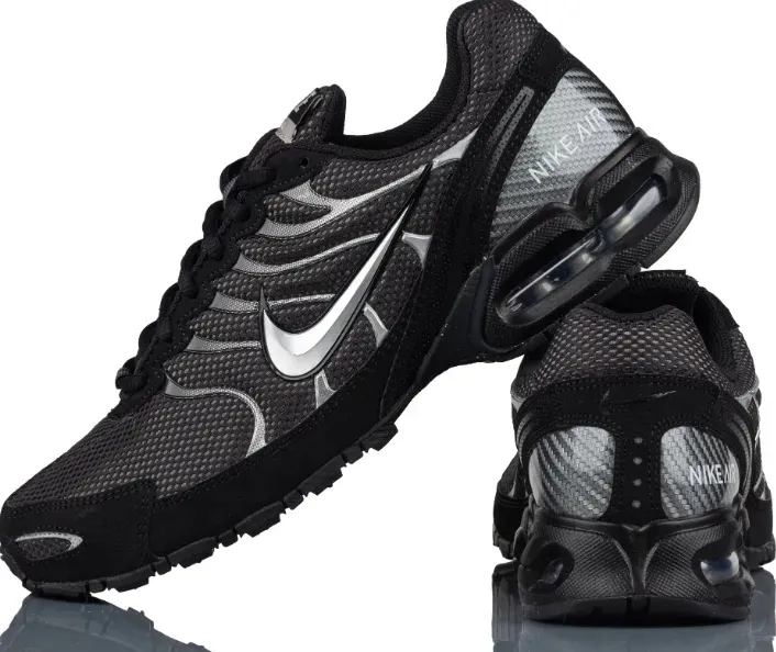 Buty męskie NIKE AIR MAX TORCH 4 codzienne sportowe czarne wygodne r. 42