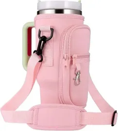 torba-transportowa-na-kubek-termiczny-butelke-z-paskiem-na-ramie-rozowa