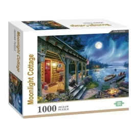 puzzle-1000-elementow-nocny-krajobraz-z-domkiem-nad-jeziorem