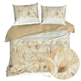 posciel-liscie-220x200-cm-bawelna-satynowa-komplet-2-poszewki-bawelniana