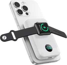 pxwaxpy-hx100m4-powerbank-magsafe-10800mah-usb-usb-c-20w-qc-3-0-bialy