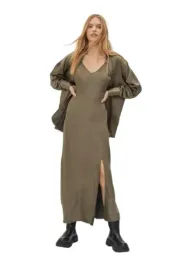 nasty-gal-koszula-damska-khaki-satynowa-38-oec