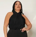 shein-plus-size-koszula-damska-czarna-basic-48-vbn-stan-nowy
