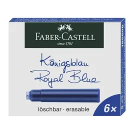 naboje-faber-castell-6-szt-krotkie-niebieskie