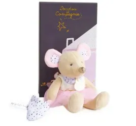 doudou-et-compagnie-myszka-suzie-maskotka-rozowa